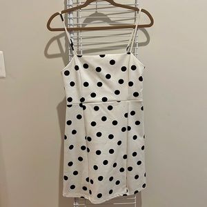 Bershka polka dot dress